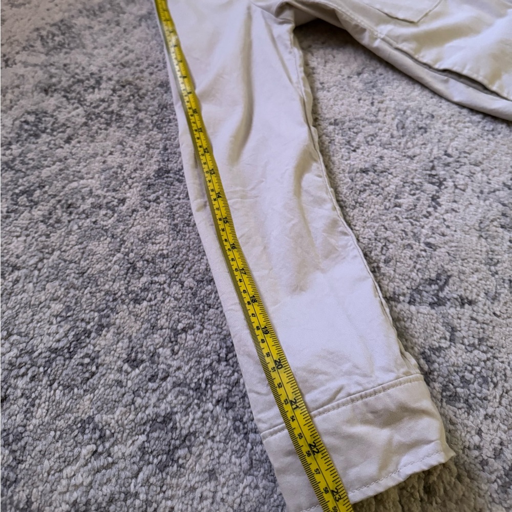 Abercrombie & Fitch cream shirt jacket - Picture 5 of 8